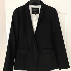 NWT J.Crew Regent Blazer in Black Size 2